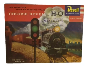 Revell HO Train Electric Model Railroad Catalog from Umbargers TV 1959 & 1960 - Picture 1 of 5