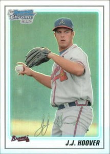 2010 Bowman Chrome Prospects Refractors #BCP45 J.J. Hoover Braves NM-MT /777 