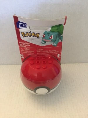 NEW MEGA Pokemon Pokeball Bulbasaur Building Toy Kit - 30pc - Image 1 of 4