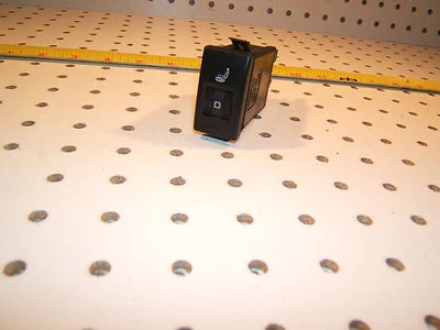 Audi 1998 A8 Quattro negro asiento delantero calefacción original AUDI OEM 1 interruptor solamente Foto 1 de 4