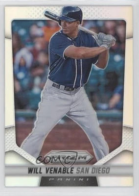 2014 Panini Prizm Silver Prizm Will Venable #30 - Image 1 of 2