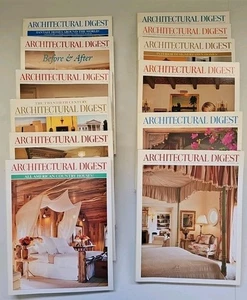 1999~~~Architectural Digest~~~Complete Year~~ See Pics - Picture 1 of 14