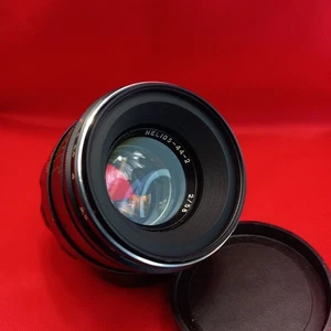 Soviet Helios 44-2 f/2 58mm M42 Mount Lens #87110350 + Front Cap - Picture 1 of 19
