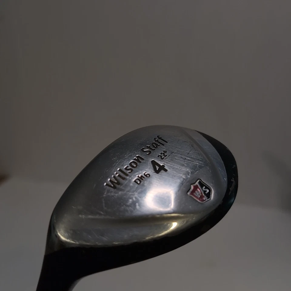 Wilson Staff Dh6 #4 Hybrid / 22 Degree / Regular Flex Steel Shaft / Left Handed - Image 1 of 4