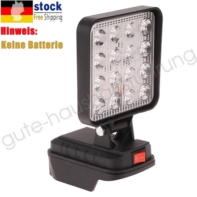 18V LED Taschenlampe Arbeitsleuchte Für Makita Li-ion Akku Strahler Licht NEU - Bild 1 von 4