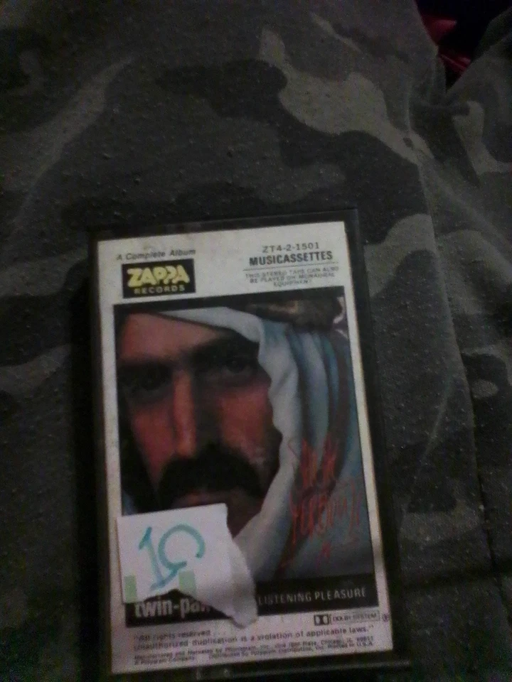 Frank Zappa - Sheik Yerbouti,  Cassette, 1979, VG Condition - Image 1 of 1