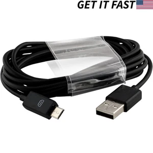 5pcs 6FT Micro-USB Cable Cord Charging Data for Samsung Motorola Nokia LG Black - Picture 1 of 1