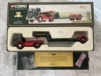 Corgi Classics 11601 ERF KV  LOW LOADER EDDIE STOBART LTD - Image 1 of 3