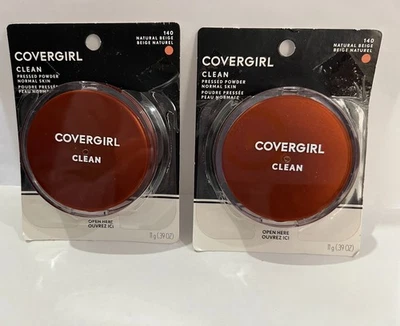 Covergirl Clean Pressed Powder 11g / 0.39oz 2PK --140 Natural Beige - Image 1 of 4