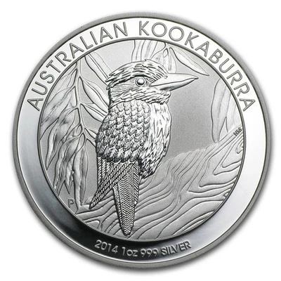 Lot of (5) 2014 1 OZ .999 Silver Kookaburra Coin - Image 1 of 2