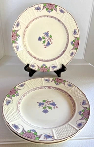 4er Set Wedgwood Saxon Elfenbein England 8,25" Vintage Salat Dessert Teller - Bild 1 von 5