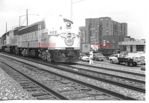 25C403 RP 1966 CHICAGO & NORTH WESTERN RAILROAD LOCO #403 CHICAGO - Picture 1 of 1