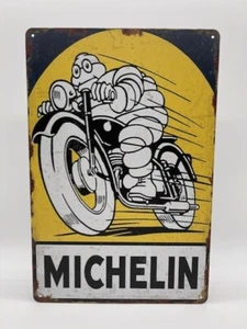 Blechschild Michelin 20x30cm Nostalgie Retro Reklame Vintage Geschenk Deko - Bild 1 von 1