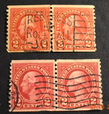 4 - 1923 US Stamps Sc #599 - 2 Cent - Used/NG/VF - Image 1 of 2