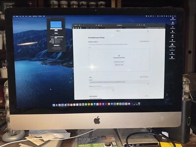 Apple iMac 27" Retina 5K 2017 3.4GHz Quad-Core Intel Core i5 8GB RAM 1TB Fusion - Image 1 of 4