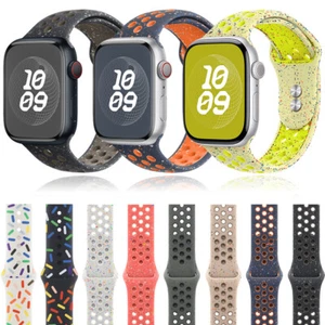 Pride Edtion Sport Band for Apple Watch 10 9 8 7 6 5 Ultra 2 44/45/42/46/49mm - Picture 1 of 24