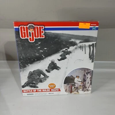Juego de diorama militar vintage Gi Joe Battle of the Bulge #57697 nuevo en caja sellada Foto 1 de 2