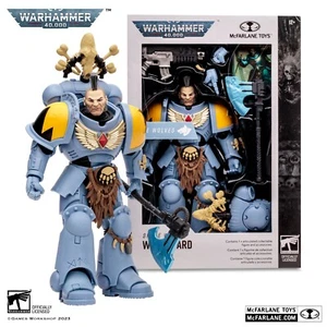 Figura de acción McFarlane Warhammer 40k * GUARDA DE LOBOS ESPACIALES 7"" ¡INSTK SIN USAR EN PAQUETE! - Imagen 1 de 5