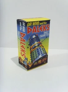 DR WHO and DALEKS -CADET SWEET CIGARETTES Custom picture/ gum cards storage box - Picture 1 of 4