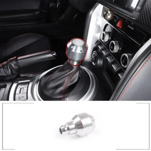 Repuesto de palanca de cambios de aleación plateada para Toyota 86/Subaru BRZ 12-20 - Imagen 1 de 9
