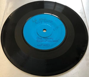 BOB MARLEY "Redemption Song" RARE UK 7" TEST PRESSING SINGLE 1-SIDED PROMO VINYL - Picture 1 of 4