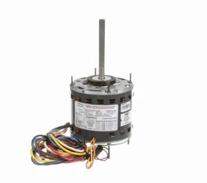 Genteq LIFE-LINE® Fan and Blower Motor, 1/2 HP, 1 Ph, 60 Hz, 115 V, 1075 RPM - Picture 1 of 2
