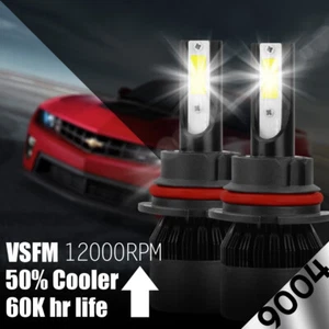 XENTEC LED HID Headlight kit 9004 HB1 6000K for Hyundai Elantra 1992-1995 - Picture 1 of 12