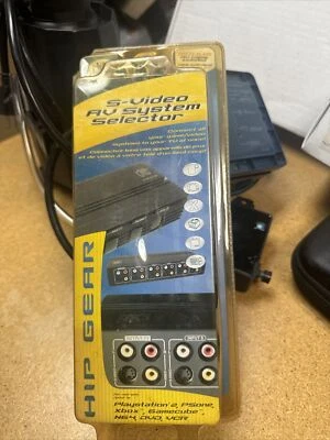 Hipgear System Selector AV Gaming S-Video Switch Universal Nintendo Xbox OpenBox - Image 1 of 4
