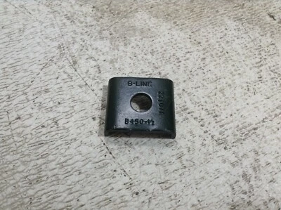 B-Line 22107A Steel Channel Square Washer B450-1/2 New (TB) - Image 1 of 3