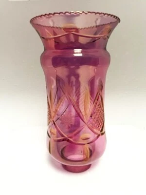 Repuesto Lámpara Aceite Pantalla/Bohemia/Art Nouveau/Lámpara/VictorianH24 Cm Foto 1 de 4