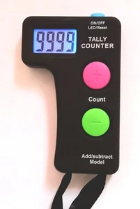 One New HQ 4-Digits LCD Electronic Tally Counter - Picture 1 of 5