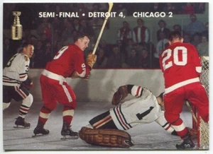 1995 Parkhurst Missing Link (1966-67) #147 Stanley Cup Semi-Final - Red Wings - Picture 1 of 2