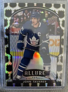 2020-21 Upper Deck Allure NHL Shield 1917 John Tavares 08/17 SSP TOR Maple Leafs - Picture 1 of 2