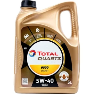 OLIO MOTORE AUTO TOTAL QUARTZ 9000 ENERGY 5W40 - TANICA 5 LT LITRI -OFFERTA - Foto 1 di 3