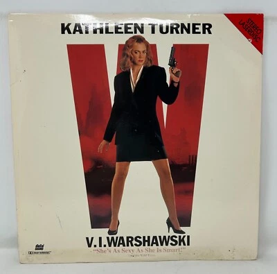 V.I. Warshawski Laserdisc 1254AS LD Laser Disc Kathleen Turner Charles Durning - Image 1 of 3