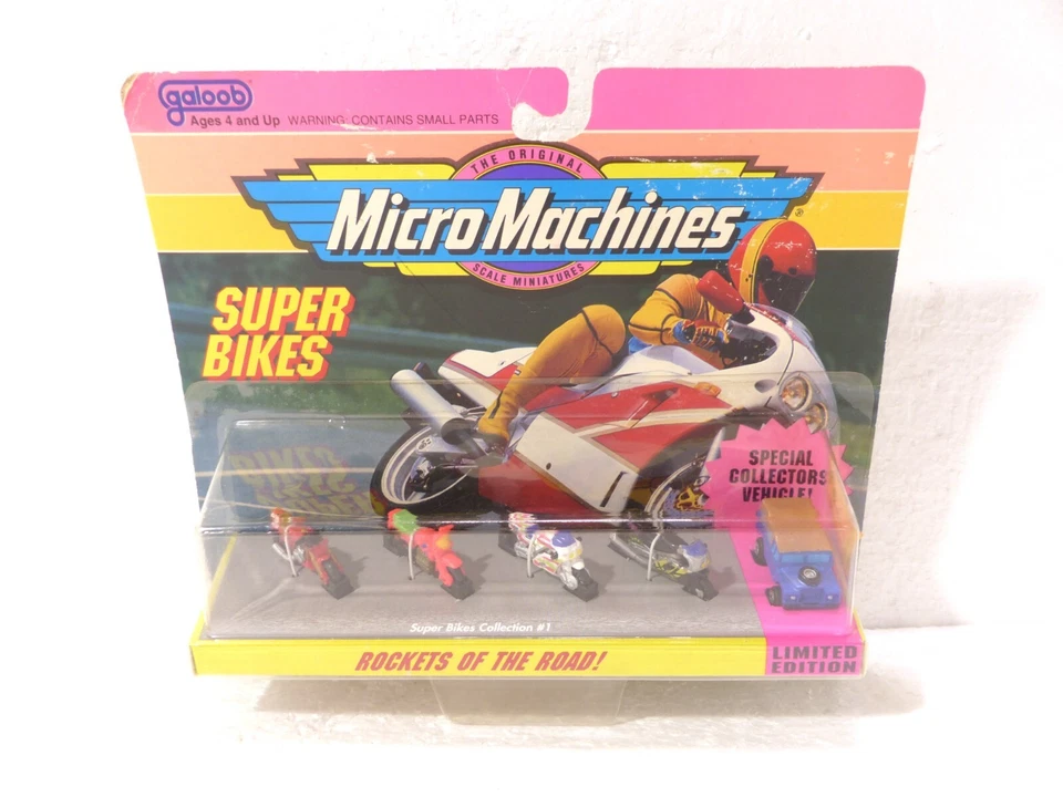 1992 Micro Machines Famous Flyers Collection 64000 Aircraft Limited Edition MIP