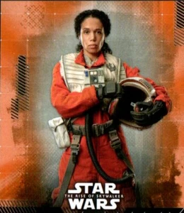 Topps Star Wars Rise Of Skywalker Orange 2019 #19 Lieutenant Tyce/99 SP - Imagen 1 de 4