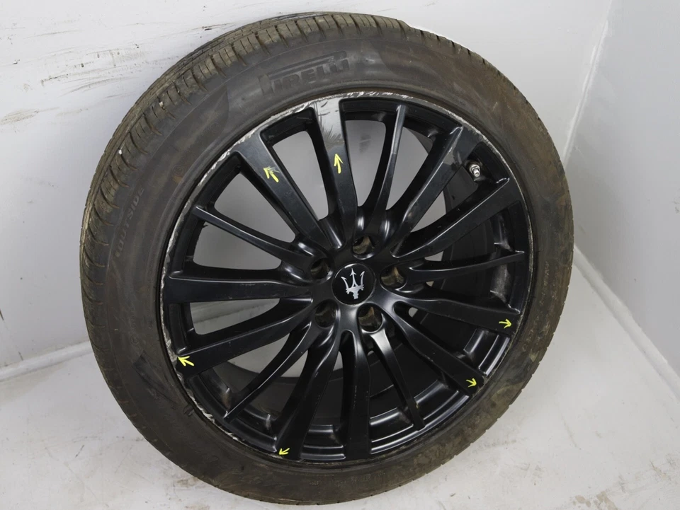 Maserati Ghibli Quattroporte M157 M156 19" 8.5x19 ET44 Rim Wheel Front 2014-2020 - Image 1 of 4