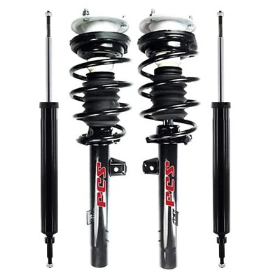 Front Complete Strut & Rear Shock Absorbers Kit 4PCS For BMW 128i 135i 328i 335i - Image 1 of 4