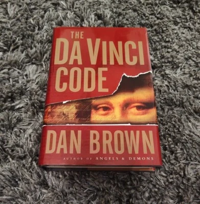 NEW The Da Vinci Code by Dan Brown (2003) First/1st Edition Hardcover Book Foto 1 de 4