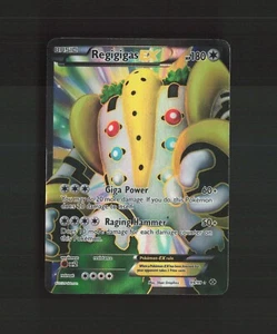 Regigigas EX 99/99 Next Destinies Full Art Ultra Rare Holo Pokemon Karte DMG - Bild 1 von 2