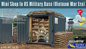 Gecko 35GM0118 1/35 Mini Shop in US Military Dase (Vietnam War Era) - Picture 1 of 1