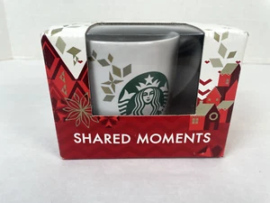 2000 Starbucks Holiday Coffee Mug Shared Moments Christmas Joy NIB Box Advertise - Picture 1 of 6