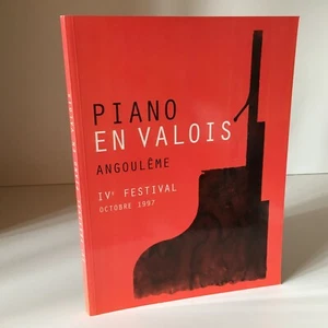 Programme IVe Festival d'ANGOULÊME Piano en Valois Octobre 1997 - Imagen 1 de 4