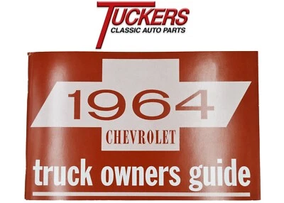 1964 Chevy Truck Owners Operators Manual