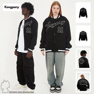 Chaquetas Universitarias Unisex con Bordado de Logotipo para Hombres y Mujeres - Imagen 1 de 8