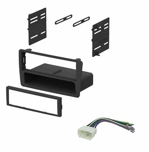 2001 2002 2003 2004 2005 Honda Civic Dash Kit Single Din With Harness - Picture 1 of 5