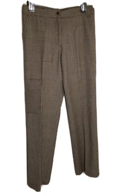 Винтажные брюки Lilly Pulitzer шерстяная смесь гончие брюки размер 2 легкие Academia - Изображение 1 из 4