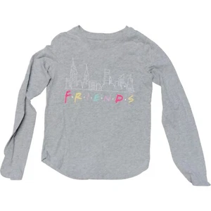 Friends TV Show Long Sleeve Shirt - Youth Large - Grey - Picture 1 of 5
