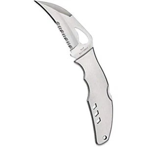 Coltello Byrd by Spyderco Crossbill con lama Hawkbill in acciaio da 3,25" BY07PS - Foto 1 di 5